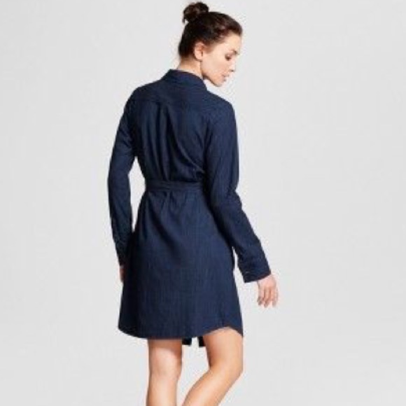 dress with jean shirt